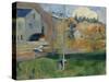 Paysage de Bretagne - le moulin David-Paul Gauguin-Stretched Canvas