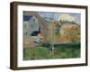 Paysage de Bretagne - le moulin David-Paul Gauguin-Framed Giclee Print