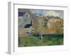 Paysage de Bretagne - le moulin David-Paul Gauguin-Framed Giclee Print