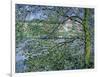 Paysage de la Seine-Claude Monet-Framed Giclee Print