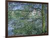 Paysage de la Seine-Claude Monet-Framed Giclee Print