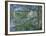 Paysage de la Seine-Claude Monet-Framed Giclee Print