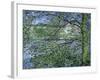 Paysage de la Seine-Claude Monet-Framed Giclee Print