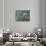 Paysage de la Seine-Claude Monet-Giclee Print displayed on a wall