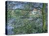 Paysage de la Seine-Claude Monet-Stretched Canvas