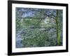 Paysage de la Seine-Claude Monet-Framed Giclee Print