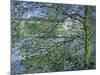 Paysage de la Seine-Claude Monet-Mounted Giclee Print
