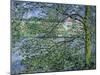 Paysage de la Seine-Claude Monet-Mounted Giclee Print