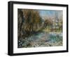 Paysage de neige (Snowy landscape), 1875 51 x 66 R.F. 1960-21 .-Pierre-Auguste Renoir-Framed Giclee Print
