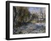 Paysage de neige-Pierre-Auguste Renoir-Framed Giclee Print