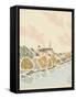 Paysage de Poitiers I-Jacob Green-Framed Stretched Canvas