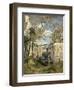 Paysage de Pontoise-Camille Pissarro-Framed Giclee Print