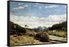 Paysage de Provence-Paul-Camille Guigou-Framed Stretched Canvas