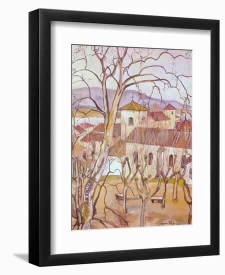 Paysage de Saint-Bernard-Suzanne Valadon-Framed Giclee Print