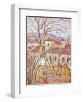 Paysage de Saint-Bernard-Suzanne Valadon-Framed Giclee Print