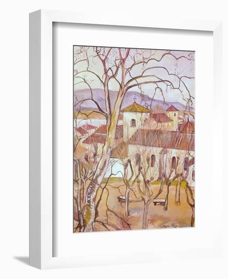 Paysage de Saint-Bernard-Suzanne Valadon-Framed Giclee Print