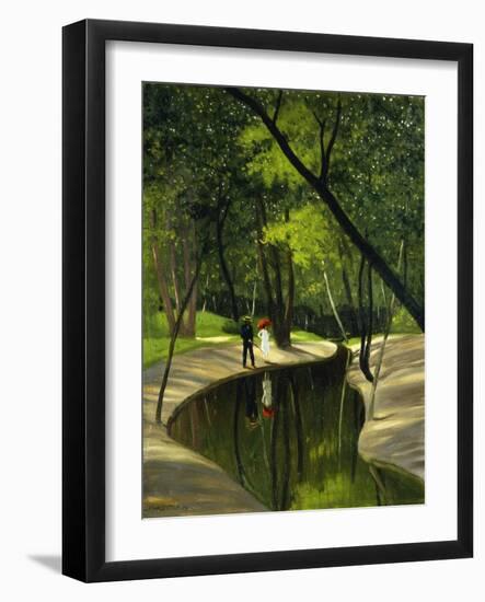 Paysage du Boulogne-Félix Vallotton-Framed Giclee Print