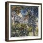 Paysage Du Midi, C.1920-1922-Théo van Rysselberghe-Framed Giclee Print