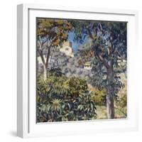 Paysage Du Midi, C.1920-1922-Théo van Rysselberghe-Framed Giclee Print