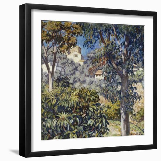 Paysage du Midi-Theo Rysselberghe-Framed Giclee Print