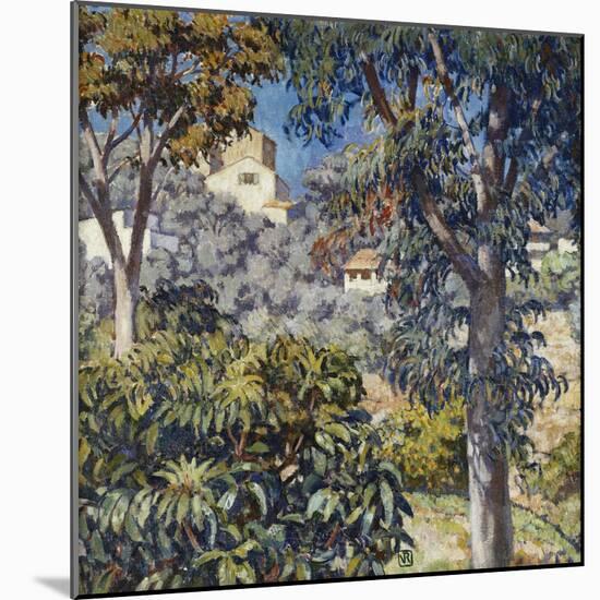 Paysage du Midi-Theo Rysselberghe-Mounted Giclee Print