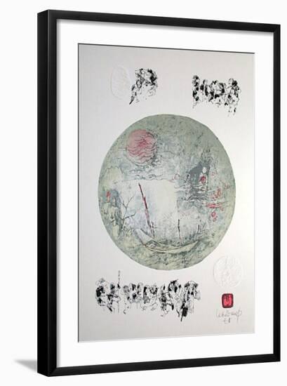 Paysage Fantastique VI-Lebadang-Framed Premium Edition