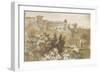 Paysage italien-Pierre Henri de Valenciennes-Framed Giclee Print