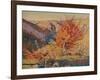 Paysage, le rocher de la Frileuse-Armand Guillaumin-Framed Giclee Print