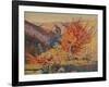 Paysage, le rocher de la Frileuse-Armand Guillaumin-Framed Giclee Print