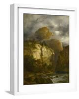 Paysage montagneux-Alexandre Calame-Framed Giclee Print