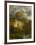 Paysage montagneux-Alexandre Calame-Framed Giclee Print