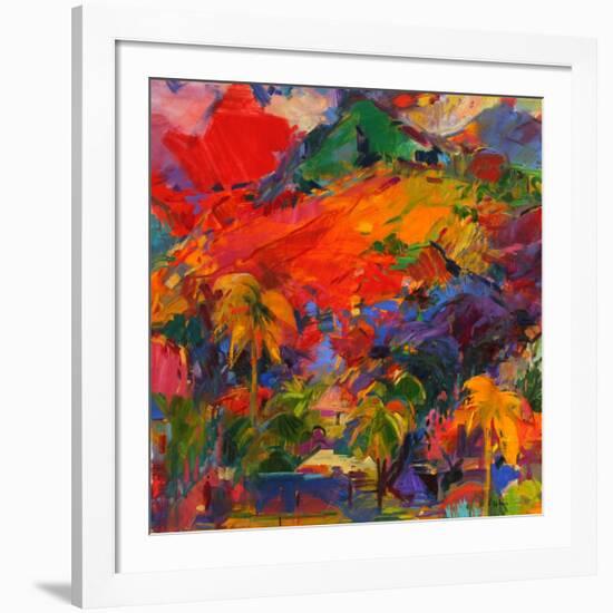 Paysage Polynesien, 2011-Peter Graham-Framed Giclee Print