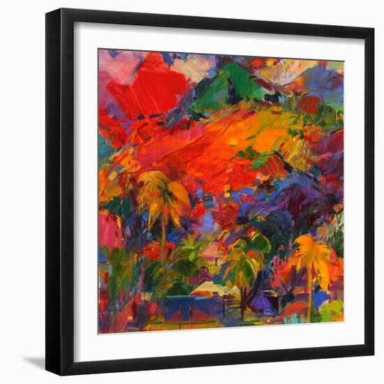 Paysage Polynesien, 2011-Peter Graham-Framed Premium Giclee Print