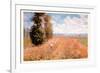 Paysage Pres De Giverny-Claude Monet-Framed Premium Giclee Print