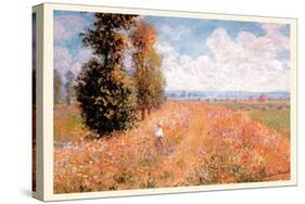 Paysage Pres De Giverny-Claude Monet-Stretched Canvas