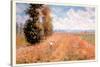 Paysage Pres De Giverny-Claude Monet-Stretched Canvas