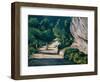 Paysage, Route Avec Arbres Dans Les Montagnes Rocheuses  (Landscape, Road with Trees in Rocky Moun-Paul Cezanne-Framed Giclee Print