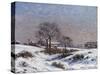 Paysage sous la Neige, Upper Norwood, 1871-Camille Pissarro-Stretched Canvas