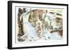 Paysage Surrealiste-André Masson-Framed Collectable Print