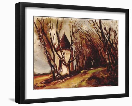 Paysage-Maurice de Vlaminck-Framed Giclee Print