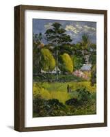 Paysage-Paul Gauguin-Framed Giclee Print