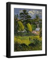 Paysage-Paul Gauguin-Framed Giclee Print