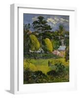 Paysage-Paul Gauguin-Framed Giclee Print