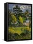 Paysage-Paul Gauguin-Framed Stretched Canvas