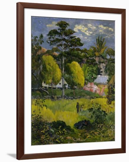 Paysage-Paul Gauguin-Framed Giclee Print