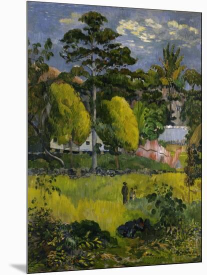 Paysage-Paul Gauguin-Mounted Giclee Print