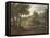 Paysage-Etienne Allegrain-Framed Stretched Canvas