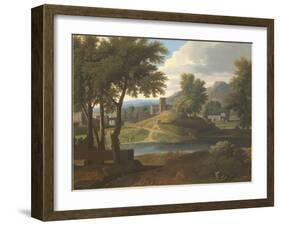 Paysage-Etienne Allegrain-Framed Giclee Print