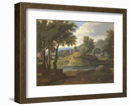 Paysage-Etienne Allegrain-Framed Giclee Print