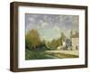 Paysage-Alfred Sisley-Framed Giclee Print